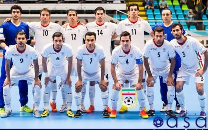اعلام رده‌بندی برترین تیم‌ها/ ملی‌پوشان فوتسال ایران در رده ششم جهان و نخست آسیا