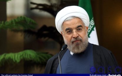 تبریک رئیس جمهور به تیم ملی فوتسال و مردم ایران