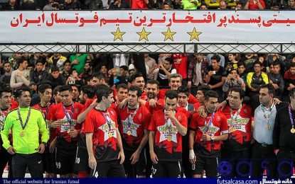 سری دوم گزارش تصویری جشن قهرمانی تیم فوتسال گیتی پسند اصفهان