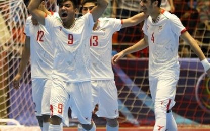 فوتسال زیر۲۰ سال قهرمانی آسیا- تبریز؛ ایران با پیروزی پرگل برابر اندونزی به مقام سوم آسیا رسید