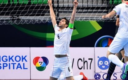 ملی پوش فوتسال ایران با یک بازی از تیم پراک مالزی جدا شد