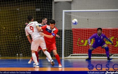 مرحله مقدماتی جام ملت‌های آسیا؛ پیروزی تیم ملی فوتسال ایران مقابل قرقیزستان در دیداری تشریفاتی