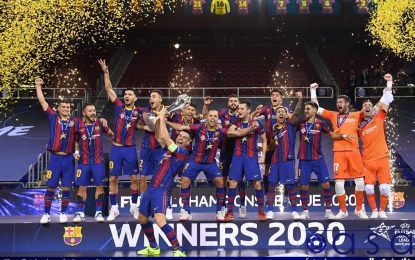 بارسلونا قهرمان لیگ قهرمانان فوتسال اروپا شد
