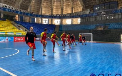 تصاویری از ریکاوری تیم ملی فوتسال بعد از بازی با ازبکستان