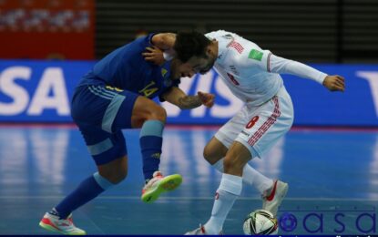 یک چهارم نهایی جام جهانی؛ گزارش تصویری دیدار ایران و قزاقستان