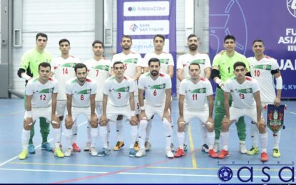 صعود تیم ملی فوتسال ایران به مرحله نهایی جام ملت‌های آسیا