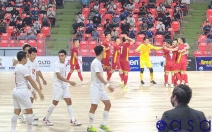 صعود ویتنام به جام ملت های فوتسال آسیا