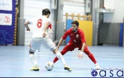 گزارش تصویری دیدار تیم ملی فوتسال ایران و قرقیزستان