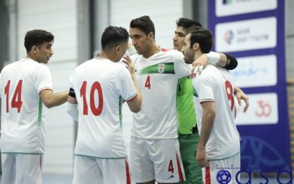 اعلام تاریخ آغاز اردوی تیم ملی فوتسال