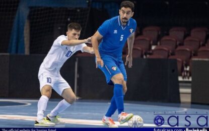 شکست تیم ملی فوتسال کویت در دیداری تدارکاتی برابر ازبکستان