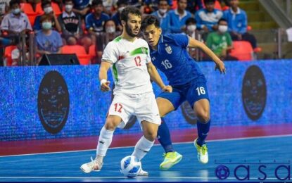 تیم فوتسال ایران با شکست تایلند فینالیست شد/ صعود سخت تیم شمسایی