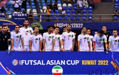 بازگشت تیم ملی فوتسال به ایران + عکس