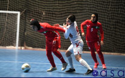 تورنمنت بانوان کافا ۲۰۲۳؛ گزارش تصویری دیدار تیم های ملی فوتسال بانوان ایران و تاجیکستان