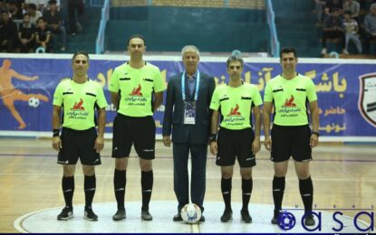 قضاوت داوران ایرانی در مسابقات مرحله مقدماتی جام ملت های فوتسال آسیا