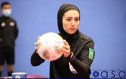 حضور داوران ایرانی در مسابقات فوتسال بانوان کافا ۲۰۲۴