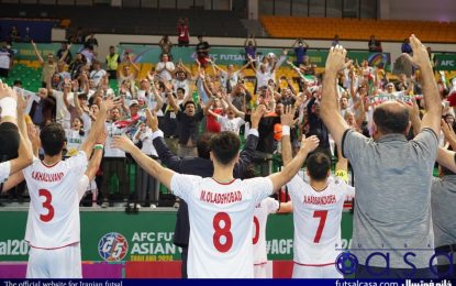 جام ملت های فوتسال آسیا ۲۰۲۴- تایلند؛ ویدئو/ سلام یوزهای ایرانی به فینال آسیا