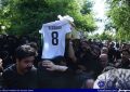 گزارش تصویری وداع جامعه ورزش با «علی اسعدی»، بازیکن بااخلاق فوتسال ایران