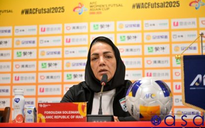 جام ملت های بانوان آسیا- چین‌؛ سلیمانی: برای بازی مقابل چین آماده می شویم/ فوتسال روی خوش اش را به ما نشان نداد